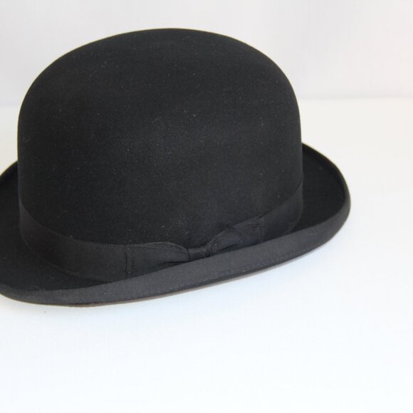 Stetson Sovereign Equestrian Black Derby Size 6 7/8. High Quality main image 13